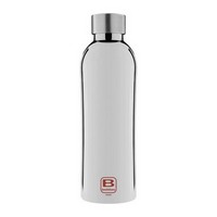 photo B Bottles Twin - Silver Lux - 800 ml - Double wall thermal bottle in 18/10 stainless steel 1